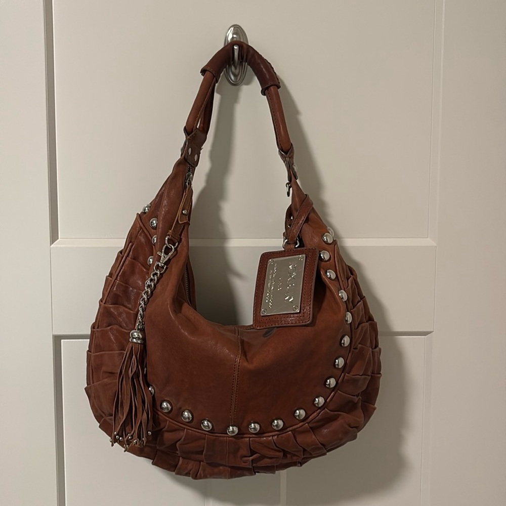 GentlyUsed ROXBURY Leather LARGE HOBO 💼 Bag
